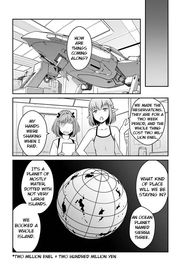 Mezametara Saikyou Soubi to Uchuusen-mochi Datta no de, Ikkodate Mezashite Youhei Toshite Jiyuu ni Ikitai Chapter 24.1 14